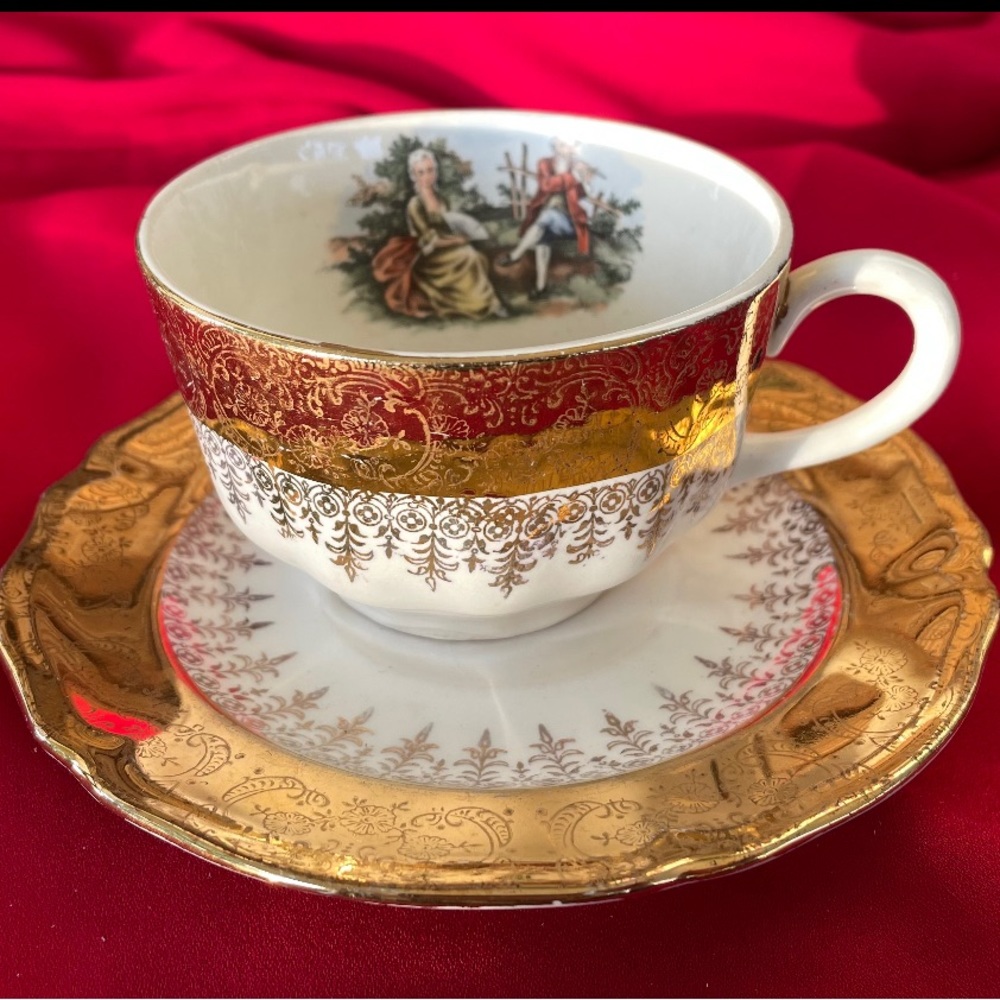 Vintage Edwin Knowles Teacup and Saucer